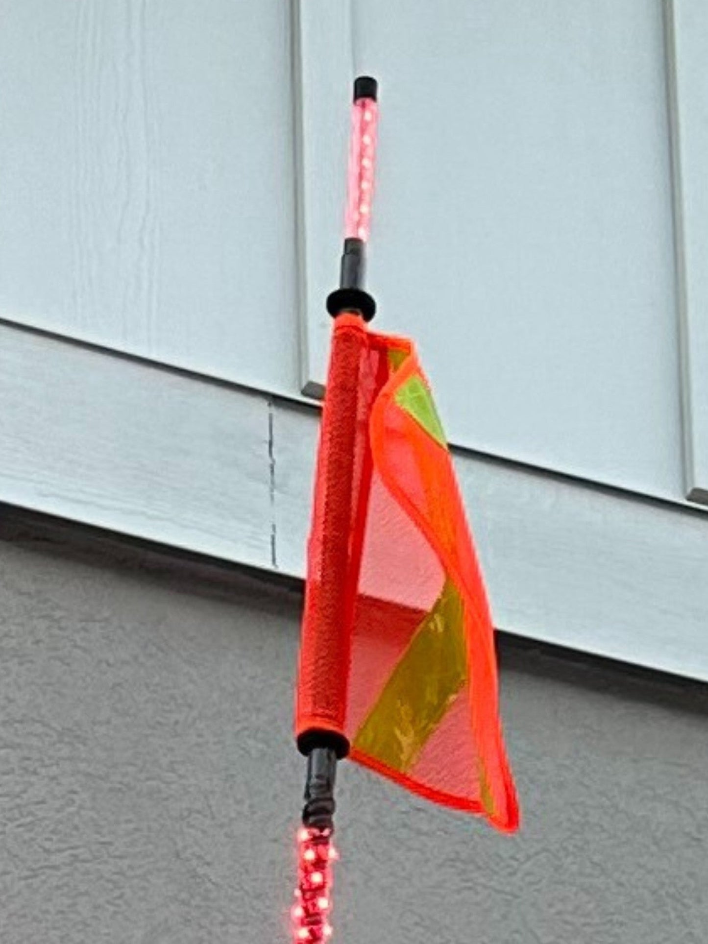 7' LED Whip Xtreme Mining Industrial Safety Single Whip