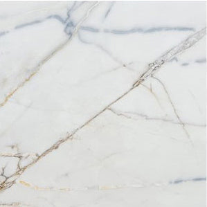 Bianco Rigata Exotic Marble Polished Floor and Wall Tile - Large Format - Livfloors Collection