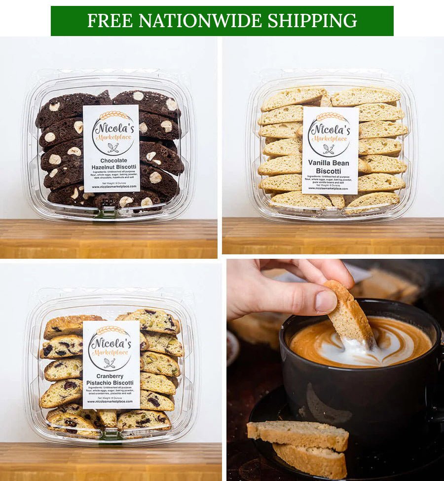 Biscotti Sampler ~ Not Your Average Biscotti Softer Texture