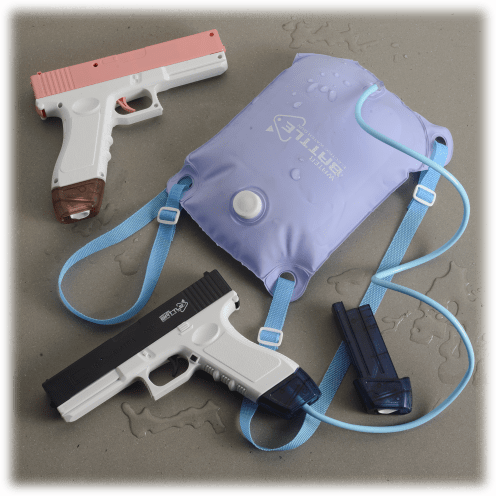 Hakol Set of 2 Rechargeable Large Capacity & Long Range Automatic Water Guns