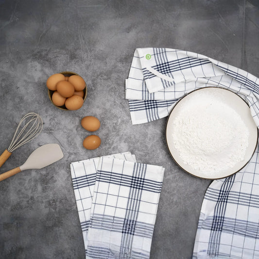 Windowpane Kitchen Towels - 🆕 New Arrivals, All Products, Products from Organic Cotton Mart, 🏡 Home + Garden - Little Red General Store
