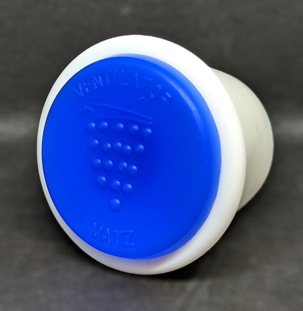 Fermenting Ventilating Tall Bung with Burgundy Top - 5 Pack - Free Shipping