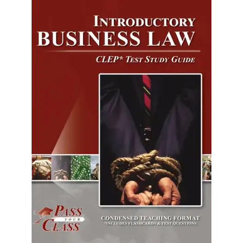 Introductory Business Law CLEP Test Study Guide