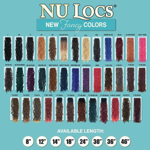 Bobbi Boss Crochet Braids  2X Nu Locs 24"