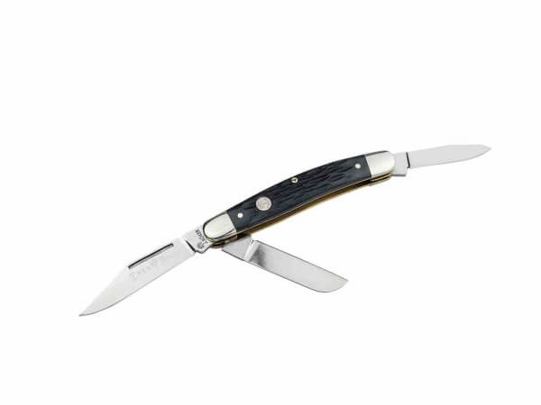 Böker - Traditional Series 2.0 Medium Stockman Jigged Black Bone