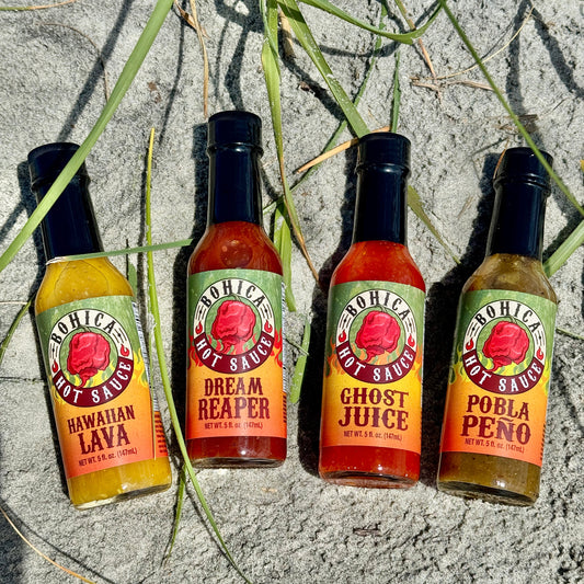 Bohica Hot Sauce - The Set (4 Pack) - Bohica Pepper Hut - Little Red General Store