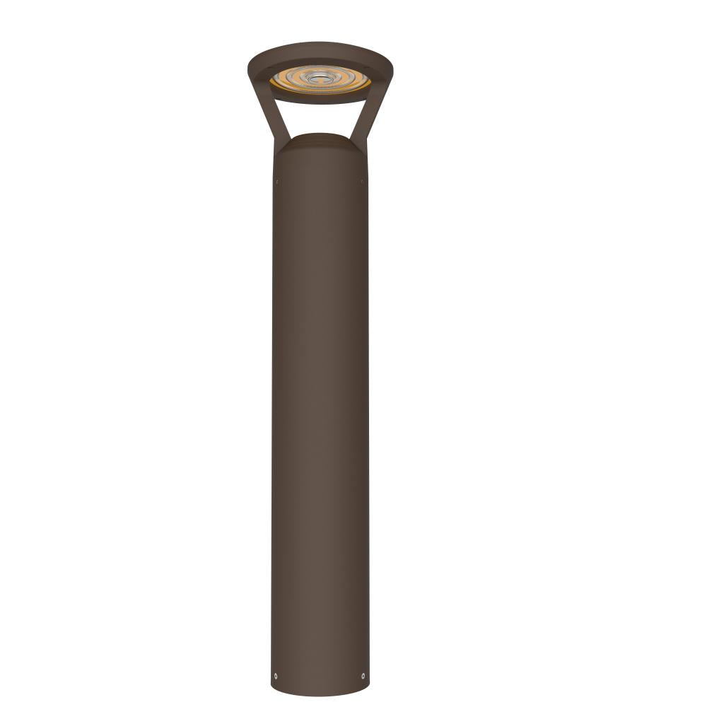 Outdoor Commercial LED Path Bollard Light Watt Tunable 14W/19W/24W Color Tunable 3000K 4000K 5000K 120-277V Dimmable