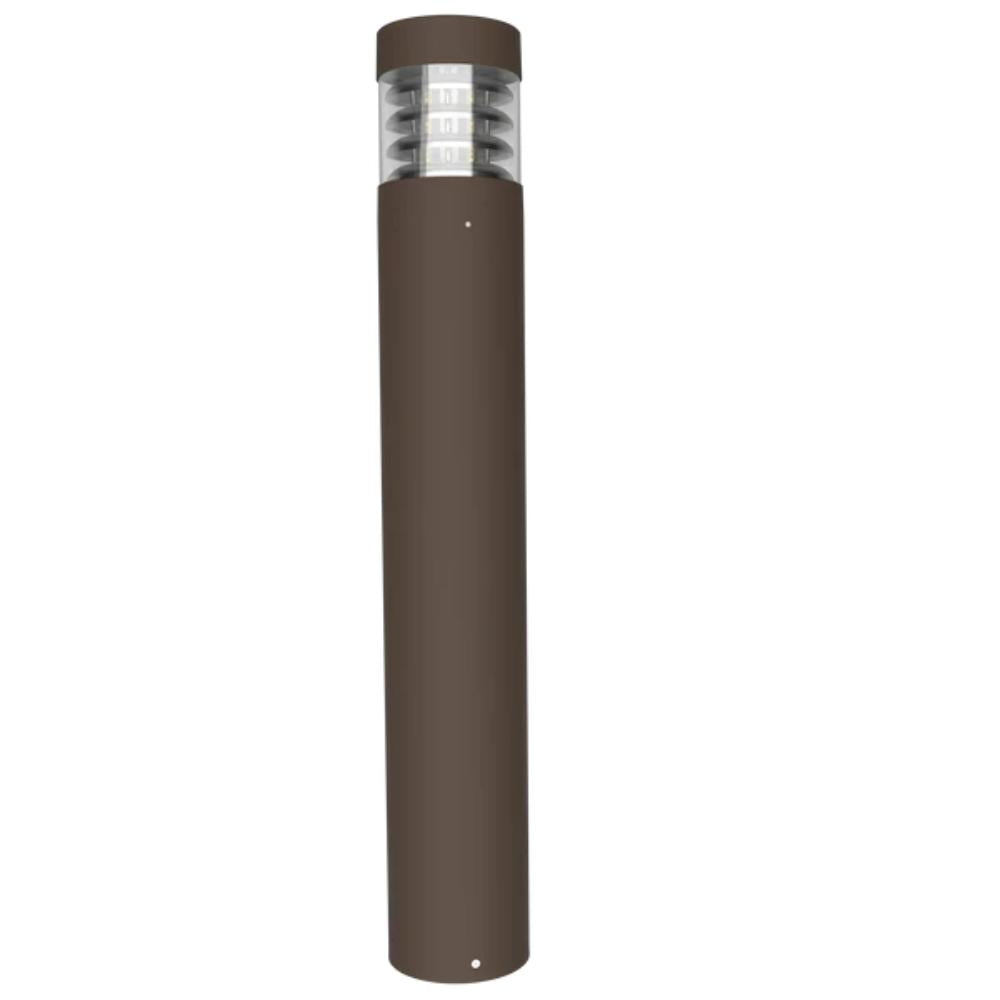 Outdoor Commercial LED Path Bollard Light Watt Tunable 14W/19W/24W Color Tunable 3000K 4000K 5000K 120-277V Dimmable