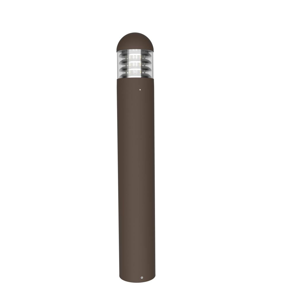 Outdoor Commercial LED Path Bollard Light Watt Tunable 14W/19W/24W Color Tunable 3000K 4000K 5000K 120-277V Dimmable