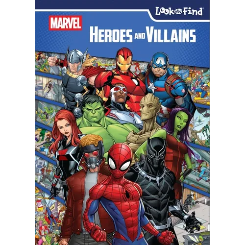 Marvel Heroes and Villains: Look and Find