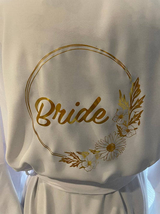 Bridal Party Ruffle Robe