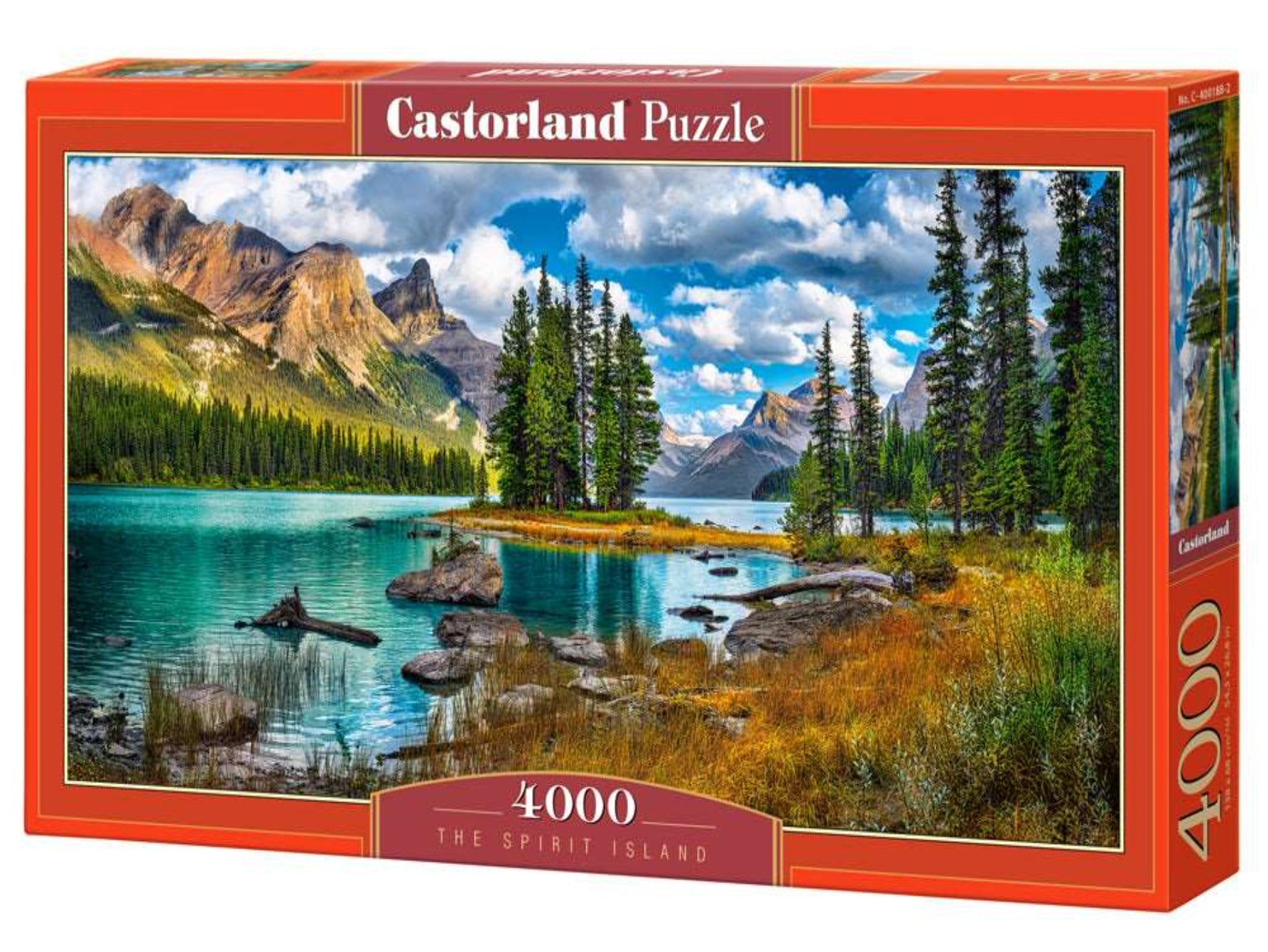 4000 Piece Jigsaw Puzzle, The Spirit Island, Landscape, Icelandic nature, Adult Puzzles, Castorland C - 400188 - 2 - Bridge Toys - Premium Jigsaw Puzzles - Little Red General Store
