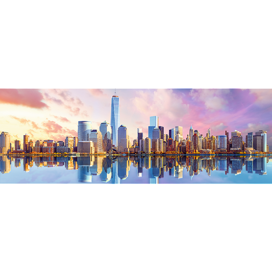 Panorama 1000 Piece Jigsaw Puzzles, Manhattan, New York, USA, Puzzle of New York with City Skyline, Adult Puzzles, Trefl 29033 - Bridge Toys - Premium Jigsaw Puzzles - Little Red General Store