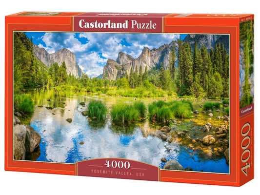 4000 Piece Jigsaw Puzzle, Yosemite Valley, USA, Landscape puzzle, National Park, Adult Puzzle, Castorland C - 400362 - 2 - Bridge Toys - Premium Jigsaw Puzzles - Little Red General Store