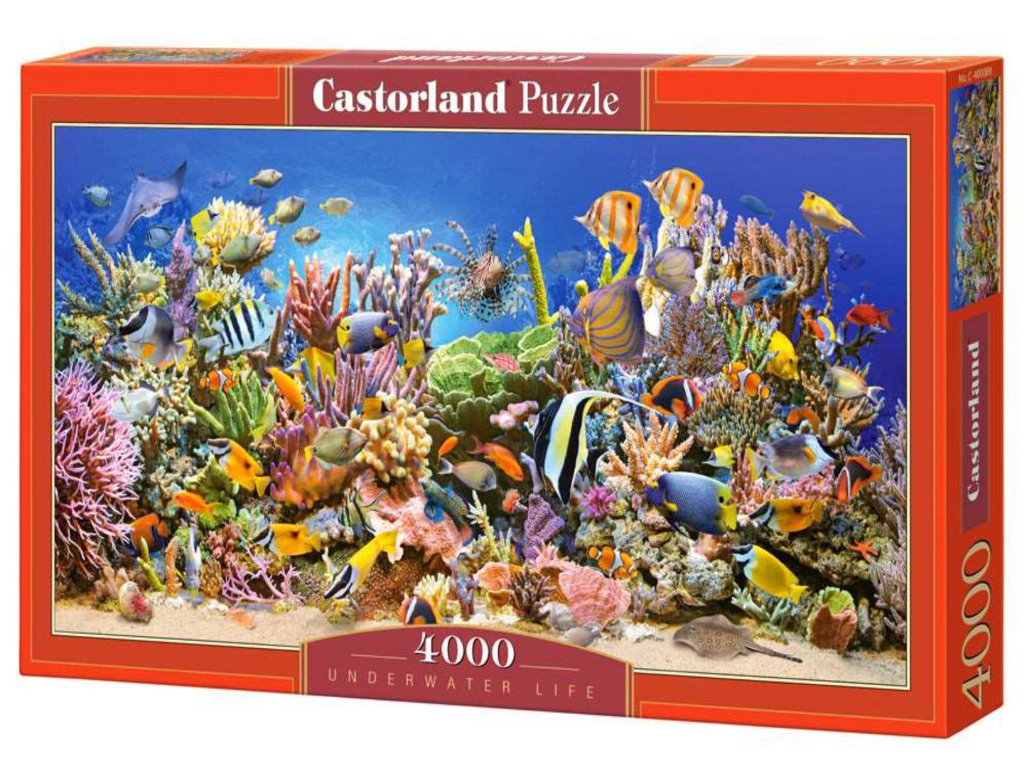 4000 Piece Jigsaw Puzzle, Underwater life, Sealife, Ocean, Adult Puzzles, Castorland C - 400089 - 2 - Bridge Toys - Premium Jigsaw Puzzles - Little Red General Store
