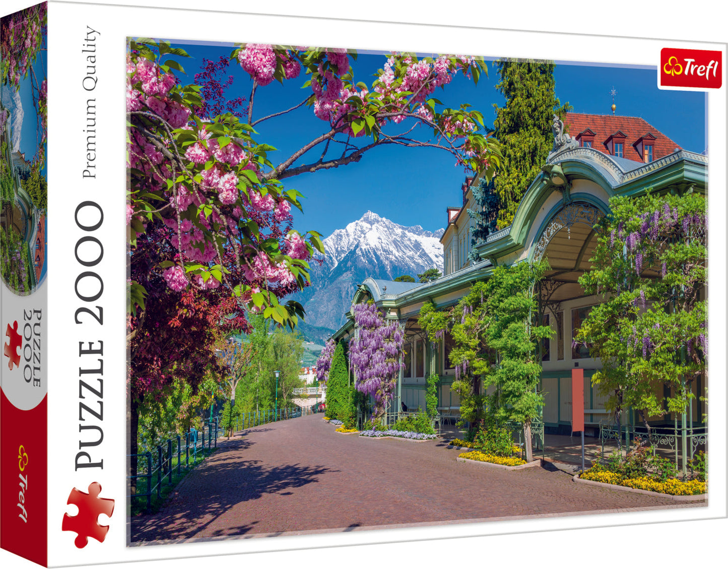 2000 Piece Jigsaw Puzzles, Merano, Italy, Landscape Puzzle of Italy with Mountains, Adult Puzzles, Trefl 27115 - Bridge Toys - Premium Jigsaw Puzzles - Little Red General Store