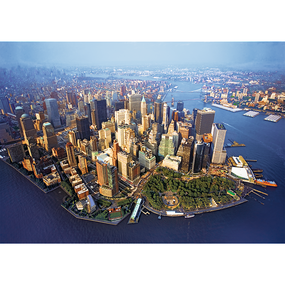 1000 Piece Jigsaw Puzzles, New York, NYC Puzzle with City Skyline and Aerial View, Puzzle of USA, Adult Puzzles, Trefl 10222 - Bridge Toys - Premium Jigsaw Puzzles - Little Red General Store