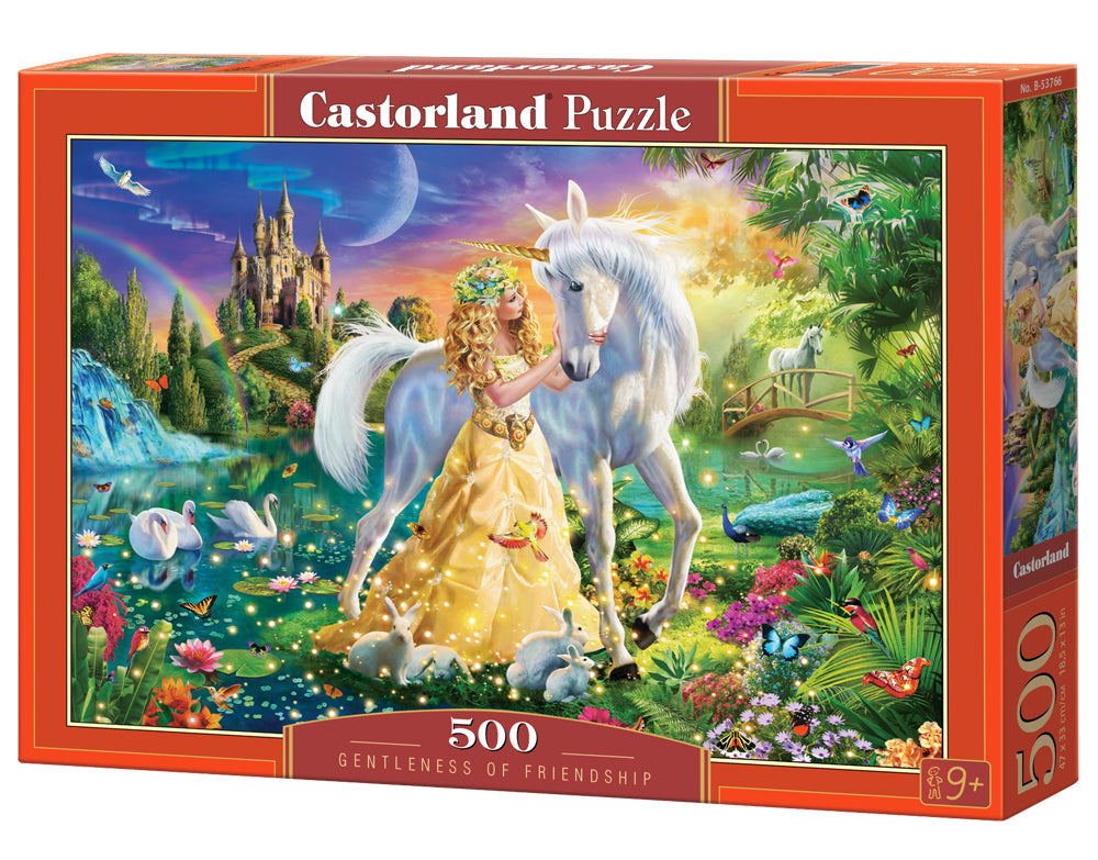 500 Piece Jigsaw Puzzle, Gentleness of Friendship, Fairy - tale scene, A rustic view of a paradise, Adult Puzzle, Castorland B - 53766 - Bridge Toys - Premium Jigsaw Puzzles - Little Red General Store