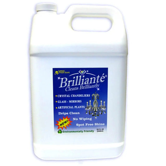 Brillianté Crystal Chandelier Cleaner Gallon Refill 128oz