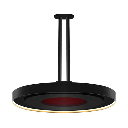 Bromic Heating Eclipse Smart-Heat™ 28-Inch Dual Element 240V Electric Infrared Patio Heater W/ Twin Pole, 2900W [BH0920001-1] (SAK41624)