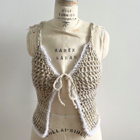 The Textured Daisy Fringe Knit Top - Brooklyn Cozy - Little Red General Store