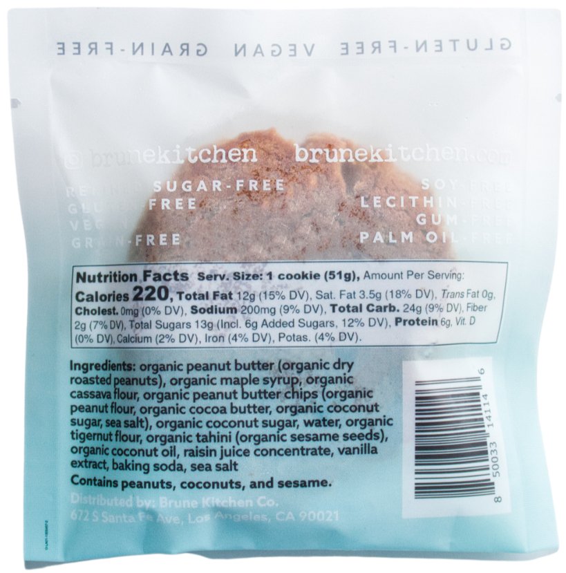 Brune Kitchen Peanut Butter Chunk Cookie Bundle