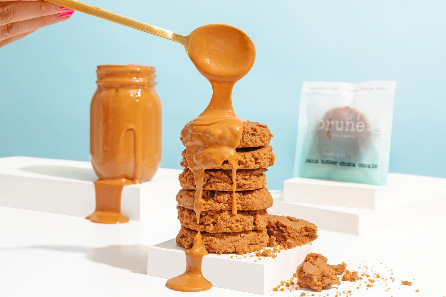 Brune Kitchen Peanut Butter Chunk Cookie Bundle