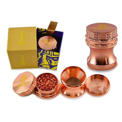 Shredder Grinder - Rose Curvy (2")(50mm) - BuddyBrands - Little Red General Store