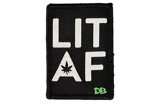 LIT AF Patch - BuddyBrands - Little Red General Store
