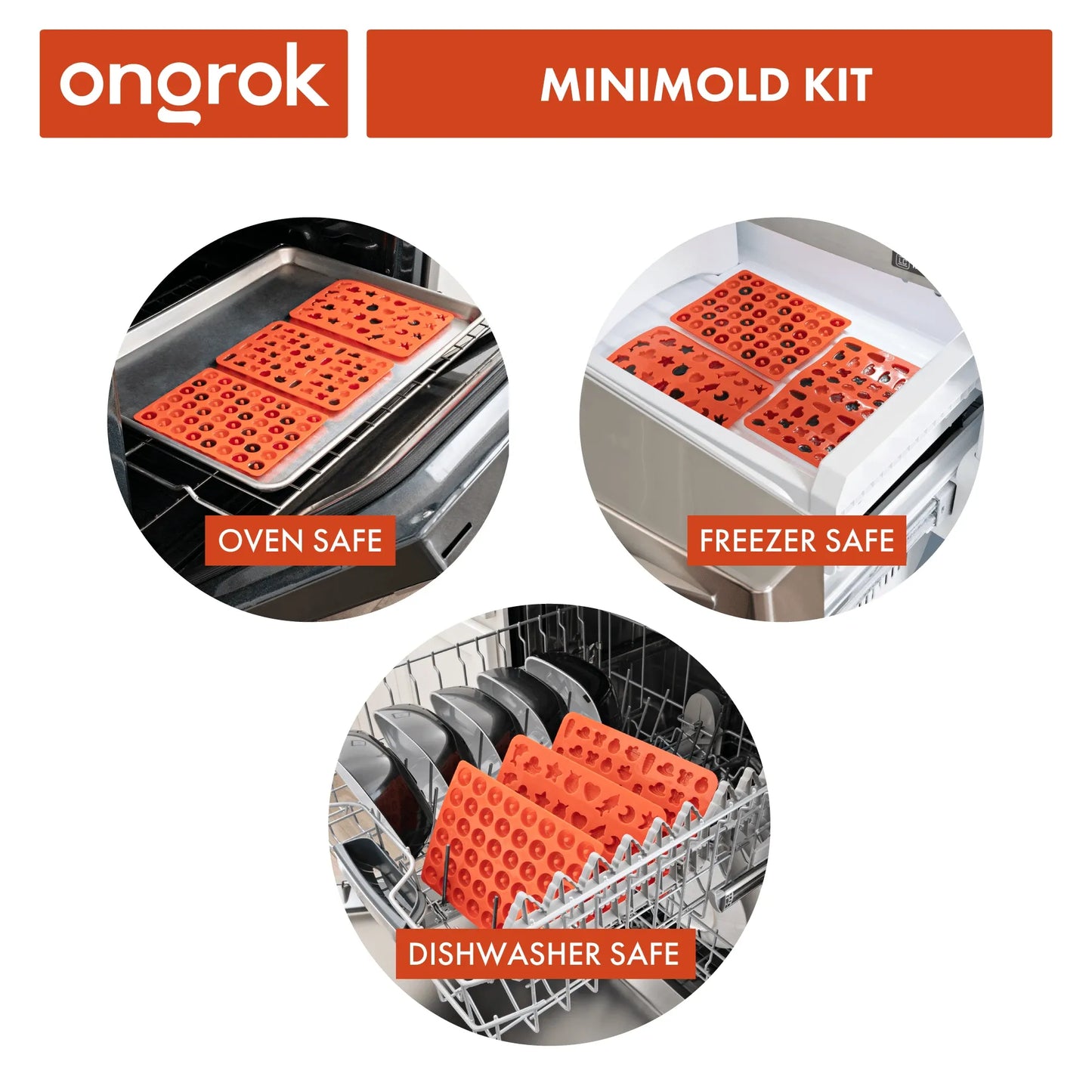 Ongrok Silicone Gummy Molds with Droppers - BuddyBrands - Little Red General Store