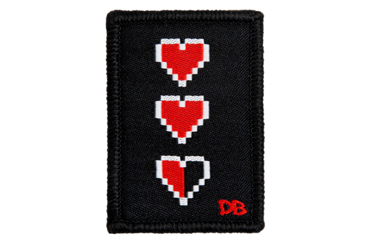 Pixel Hearts Patch - BuddyBrands - Little Red General Store