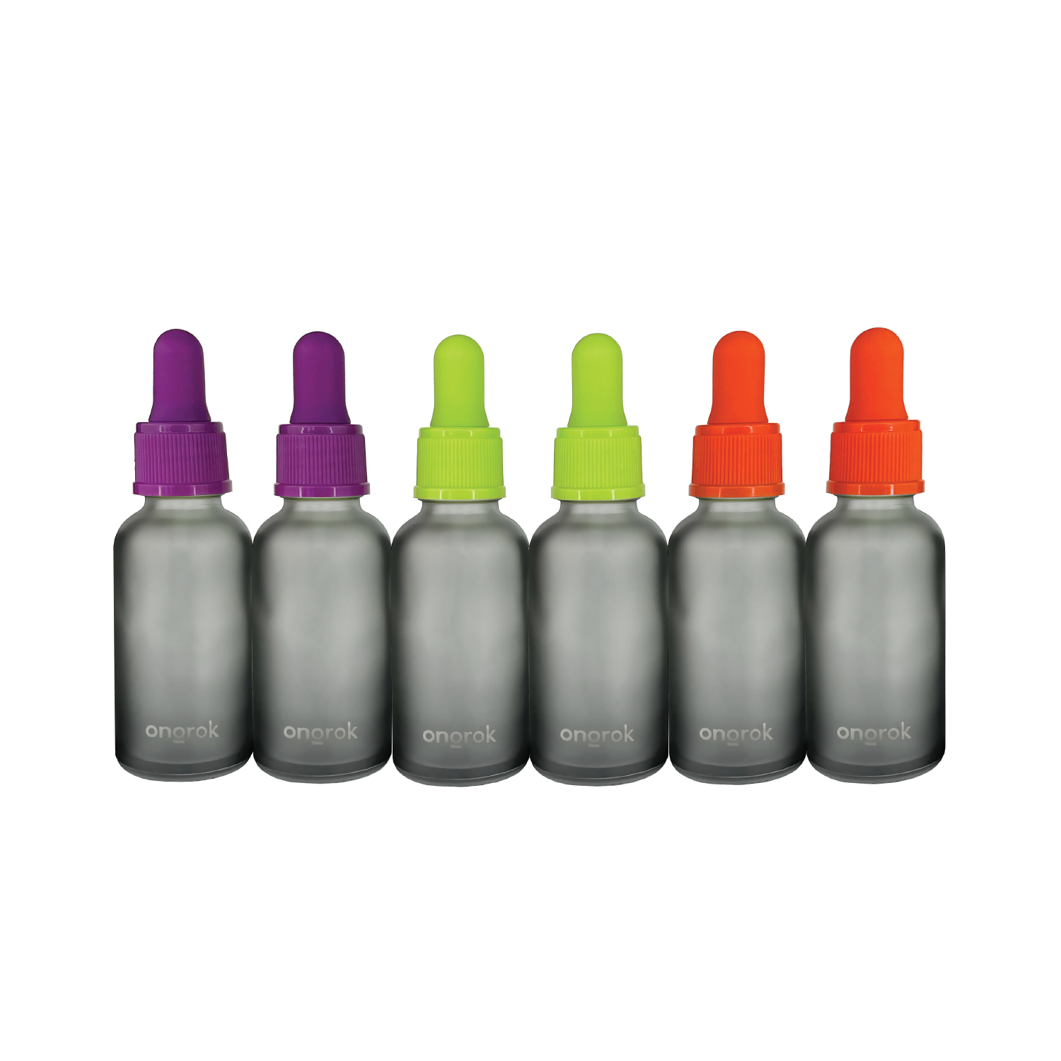 Ongrok Glass Dropper Jars, 6 pack - BuddyBrands - Little Red General Store