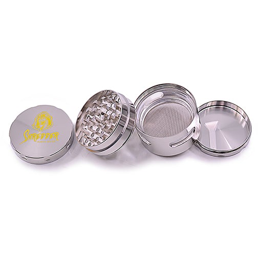Shredder Grinder - Aluminum Side Window (2")(50mm) - BuddyBrands - Little Red General Store