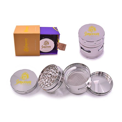 Shredder Grinder - Aluminum Side Window (2")(50mm) - BuddyBrands - Little Red General Store