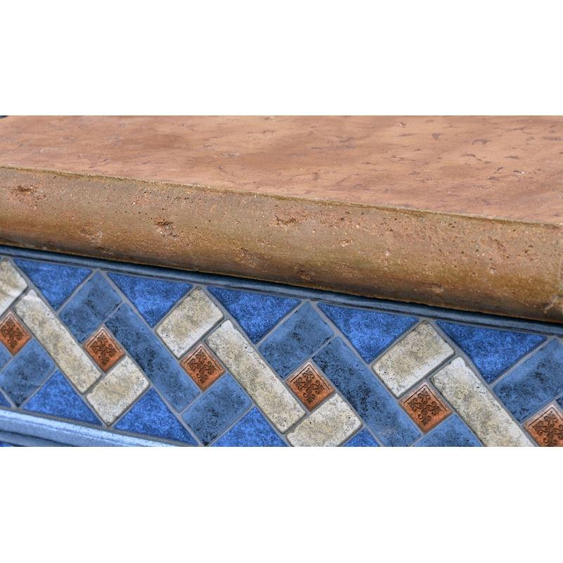 Bullnose Travertine Poolform Liner