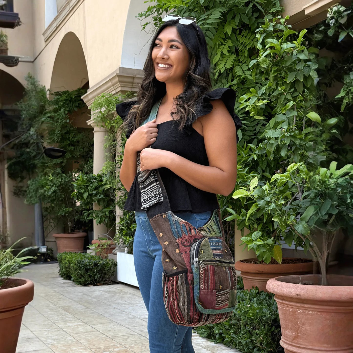 Kathmandu Collection Bee Hobo Bag