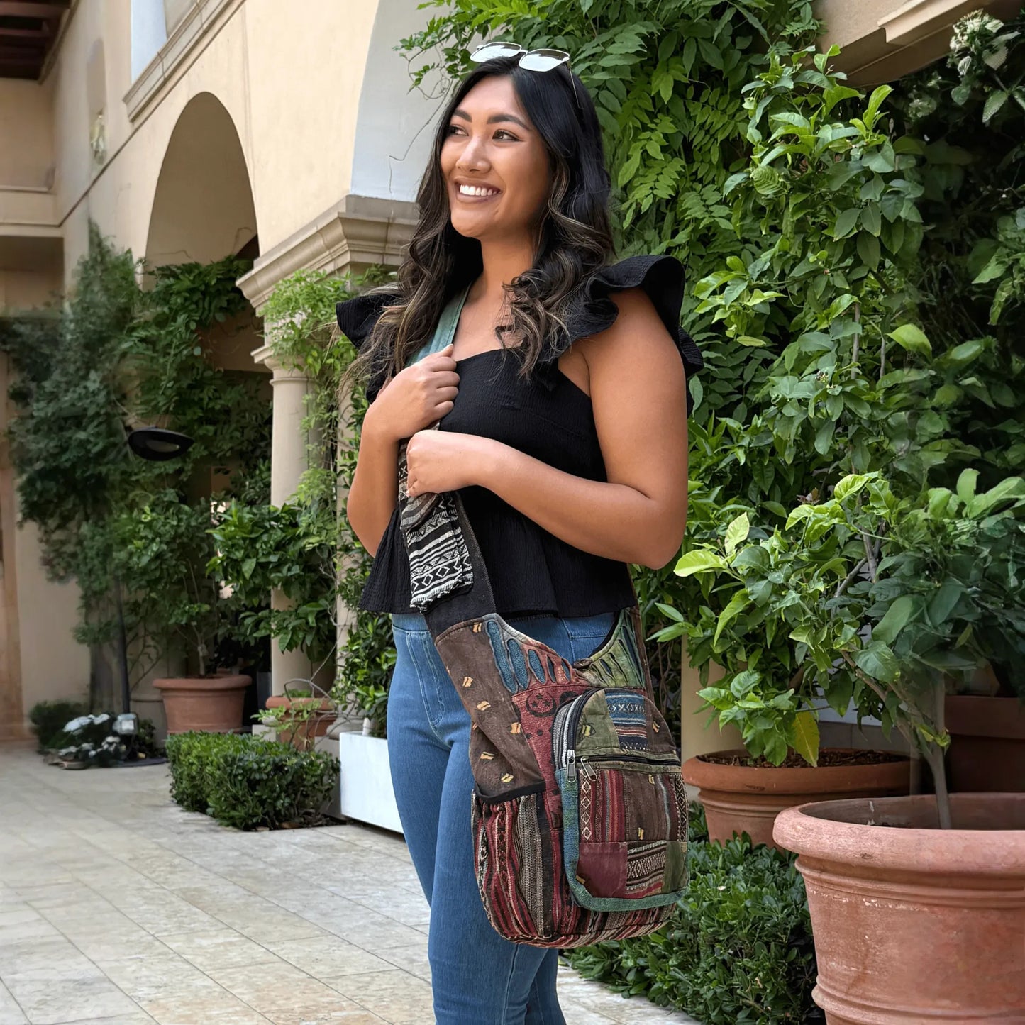 Kathmandu Collection Bee Hobo Bag