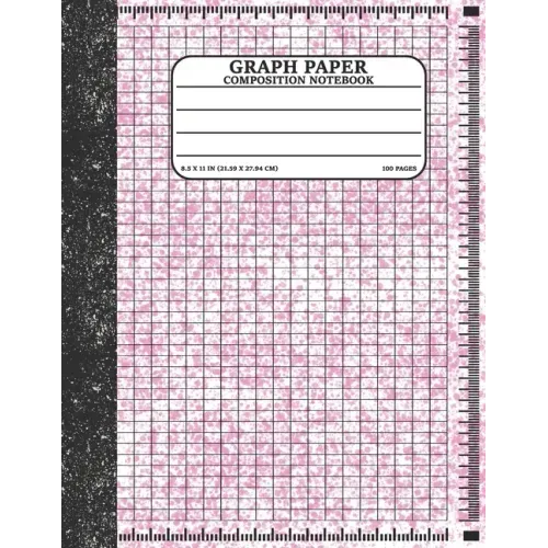 Graph Paper Composition Notebook: Math and Science Lover Graph Paper Cover Watercolor (Quad Ruled 4 squares per inch, 100 pages) Birthday Gifts For Ma