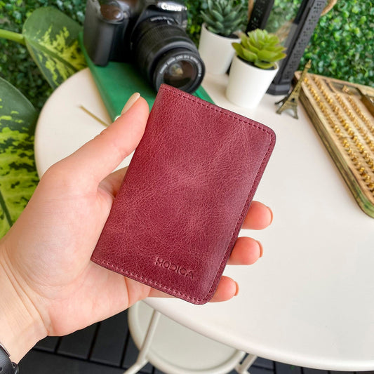 Sovana - Genuine Leather Minimalist Natural Wallet