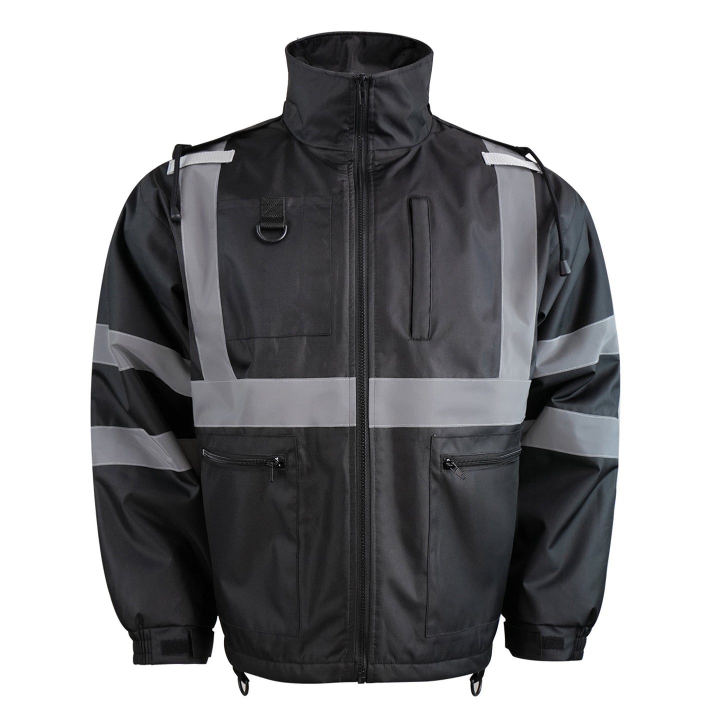 Zip-Up Jacket with Hood