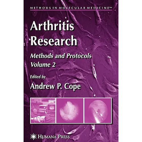 Arthritis Research: Volume 2: Methods and Protocols