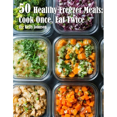 50 Healthy Freezer Meals: Cook Once, Eat Twice