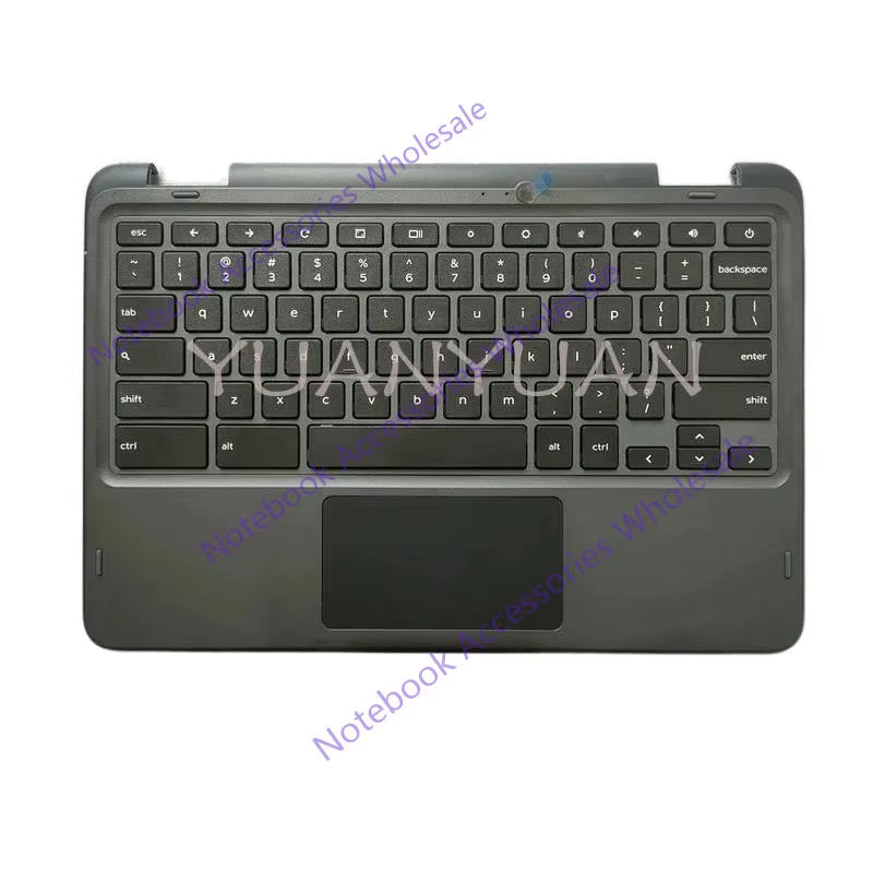 Wwlaptop Upper Cover for  Chromebook 11 5190 Palm Rest Shell Case Keyboard Touchpad 096MGX
