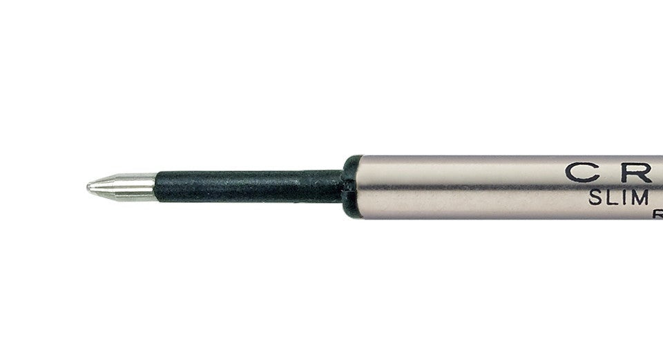 Slim Ballpoint Pen Refill - Black - Single Pack