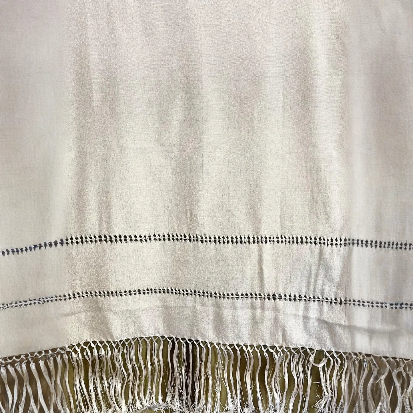 Authentic Mexican Silk Wrap Shawl Reboso Mexicano De Artiseda