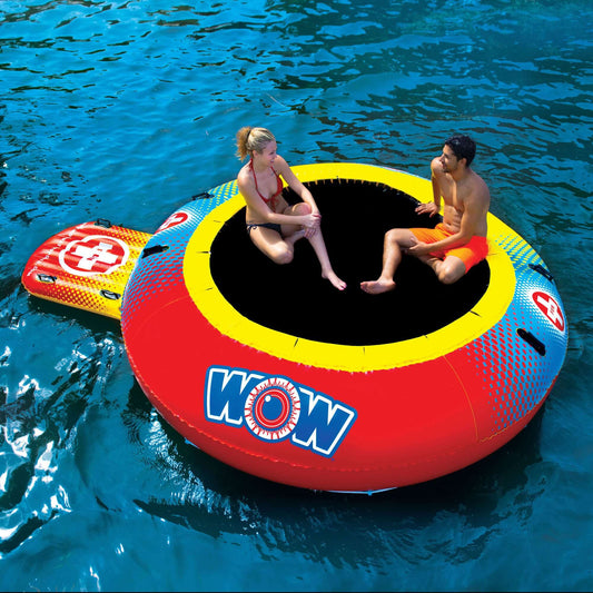 WOW Sports Floating Pool and Lake Bouncer (15-2030)