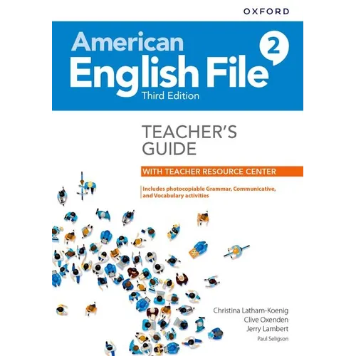 American English File 3e Teachers Book 2 Pack