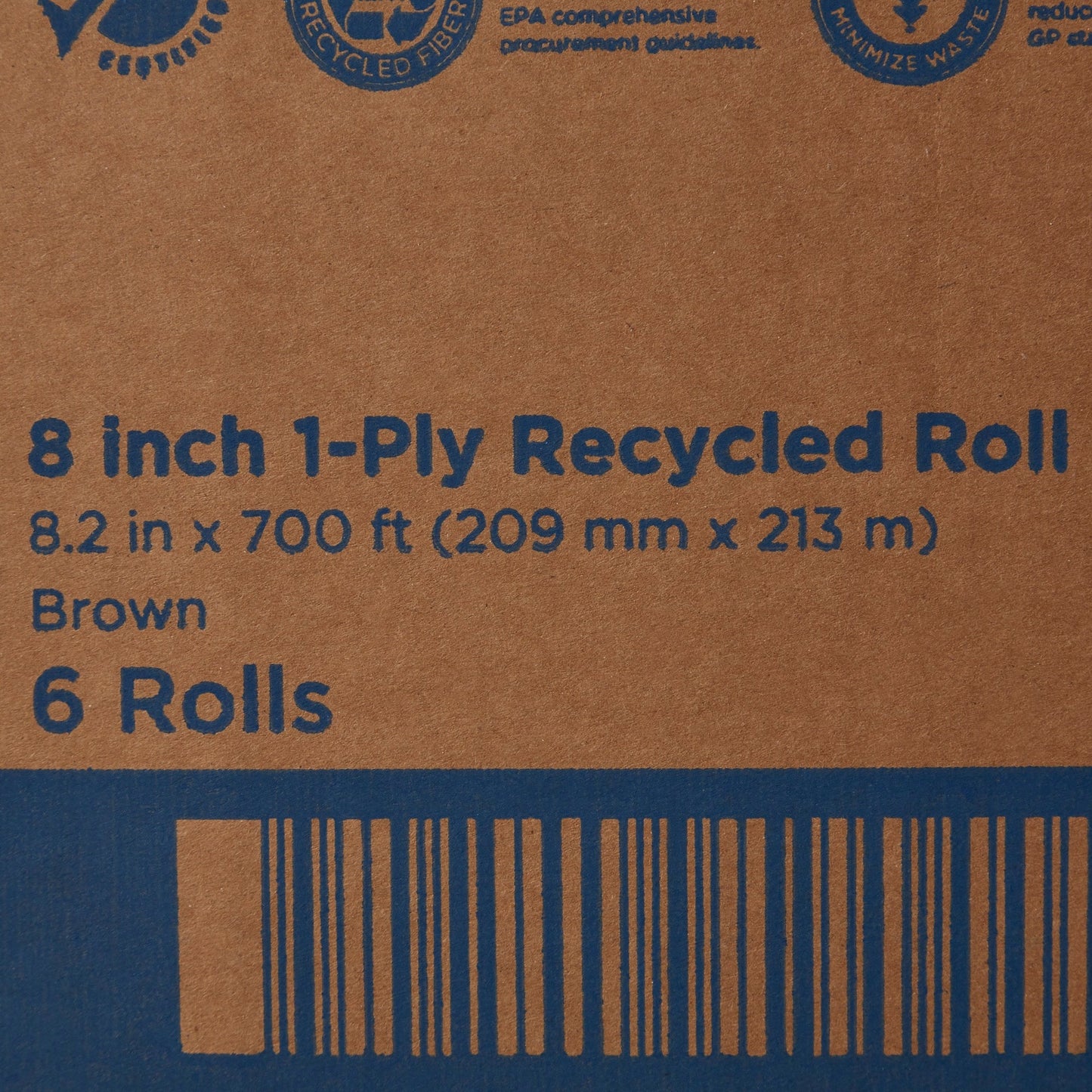 enMotion® Brown Paper Towel, 8-1/5 Inch x 700 Foot, 6 Rolls per Case 89440
