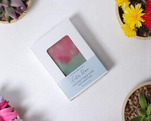 Cactus Flower Handmade Soap