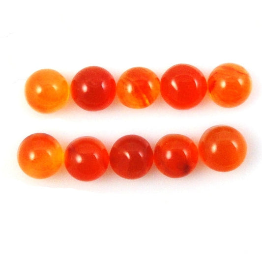 Carnelian Cabochon Round 13mm